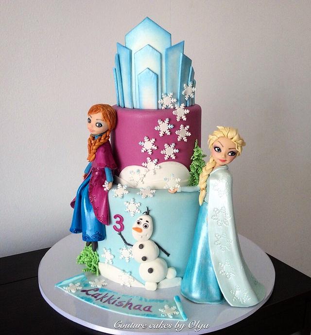 ,,Frozen,, girls - Decorated Cake by Couture cakes by - CakesDecor