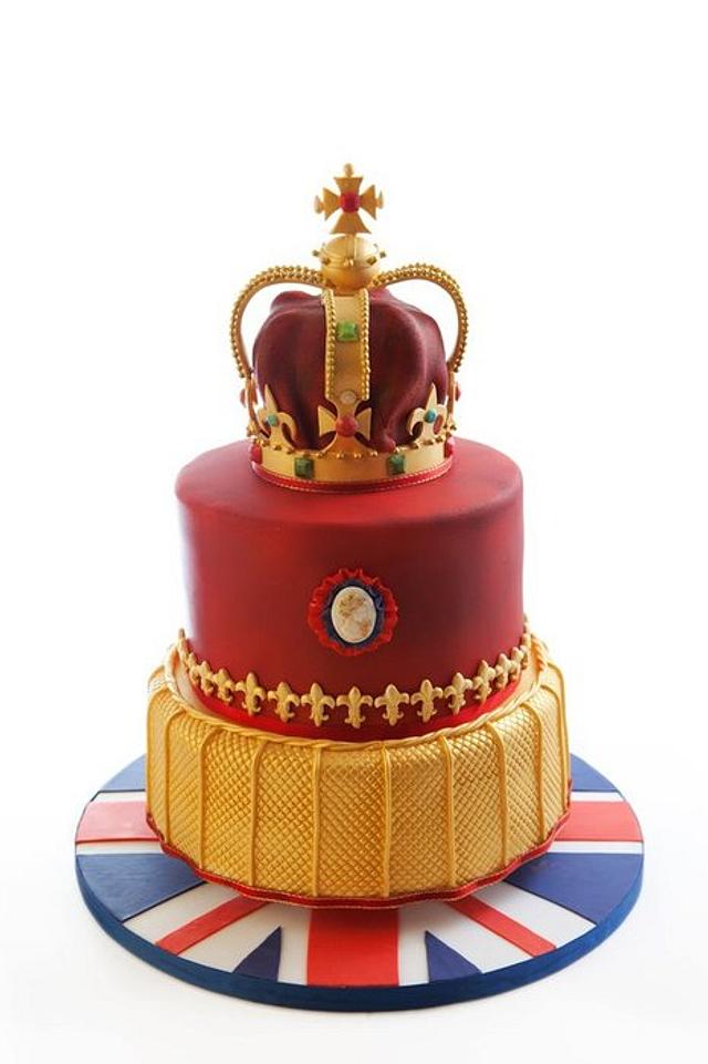 diamond-jubilee-cake-decorated-cake-by-blushcakesco-cakesdecor