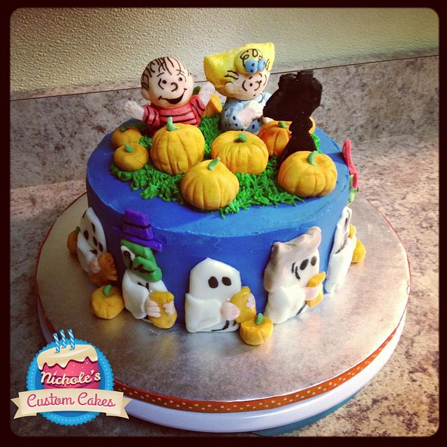 Great Pumpkin, Charlie Brown! - Decorated Cake by - CakesDecor