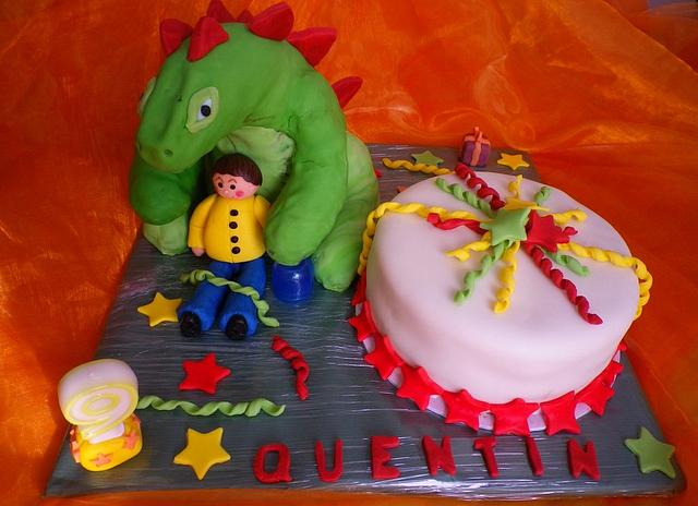 Gateau Dinosaure Cake By Severine Cakesdecor