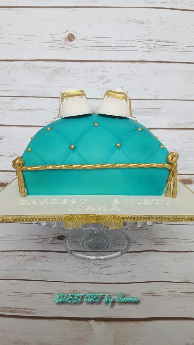 Pillow cake Cake by SWEET ART Anna Rodrigues CakesDecor