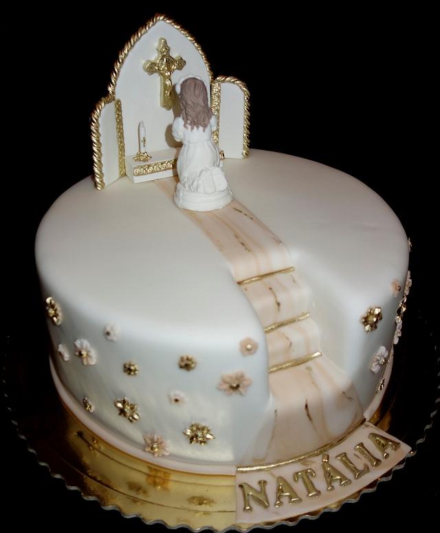 First Holy Communion Cake By Oslavka Cakesdecor