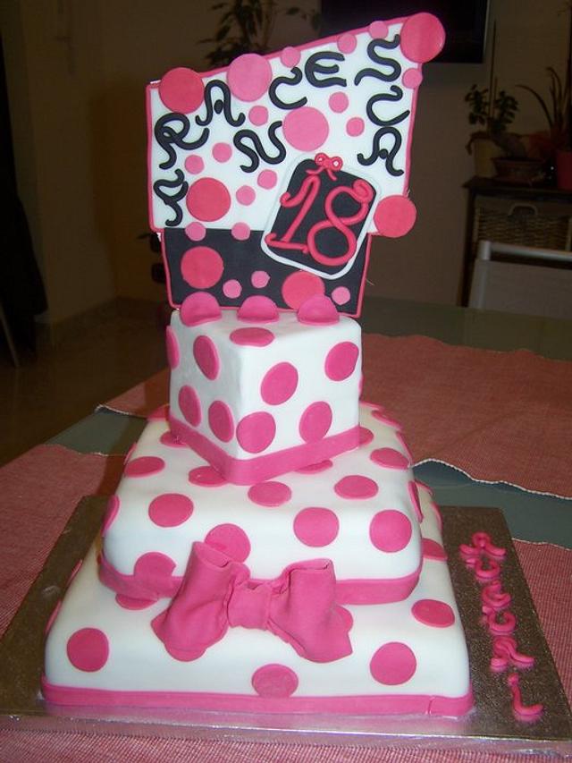 18th Birthday Decorated Cake By Antonella Cakesdecor 2222