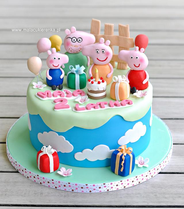 Peppa Pig Cake - Decorated Cake by Natalia Kudela - CakesDecor