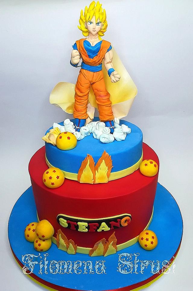 Dragonball caKe - Decorated Cake by Filomena - CakesDecor