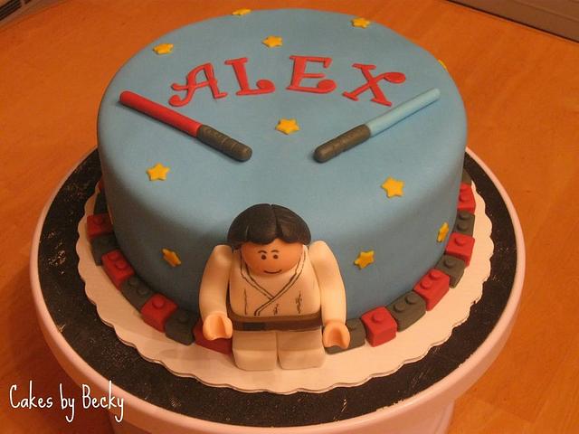 Lego Star Wars Birthday Cake By Becky Pendergraft Cakesdecor