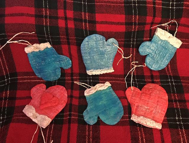 Christmas Mitten Ornaments