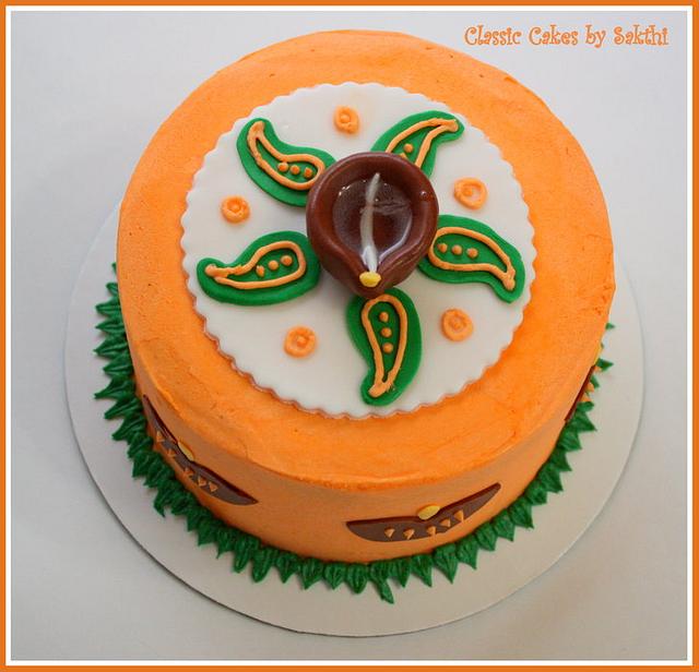 Diwali cake - Cake by Classic Cakes by Sakthi - CakesDecor