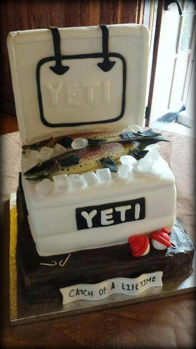 Catch of a Lifetime Groom's Cake - Decorated Cake by - CakesDecor