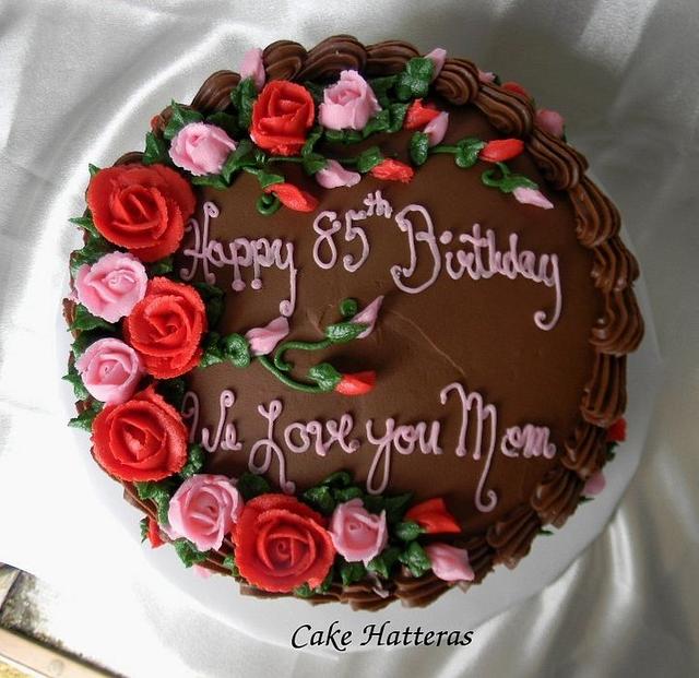 85th celebration Birthday Cake Stock Photo - Alamy