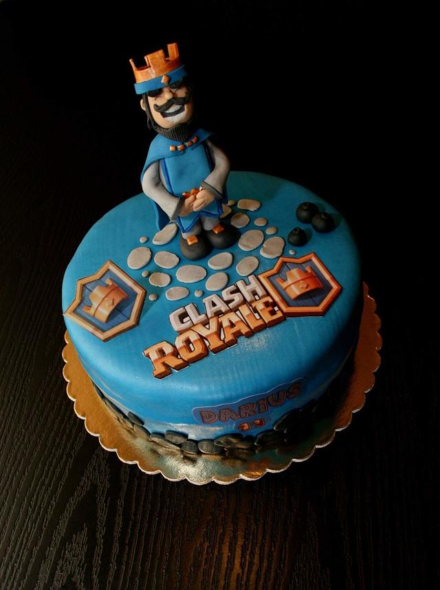 Clash Royale - Decorated Cake by Tortolandia - CakesDecor