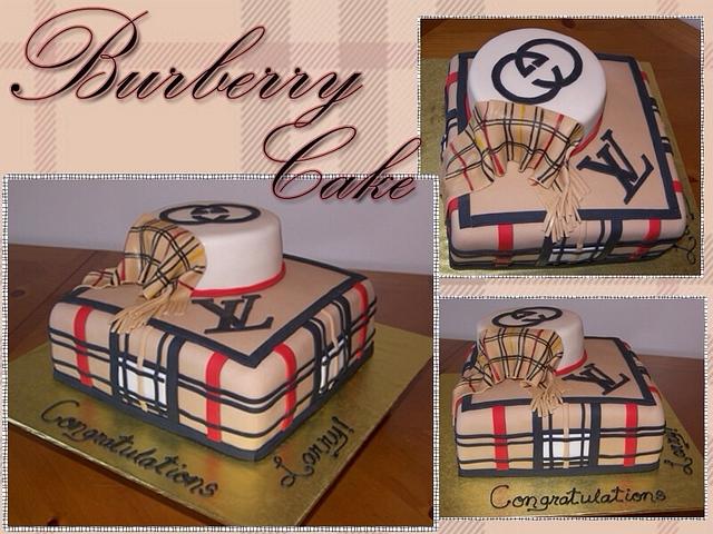 Burberry - Decorated Cake by Bautista - CakesDecor