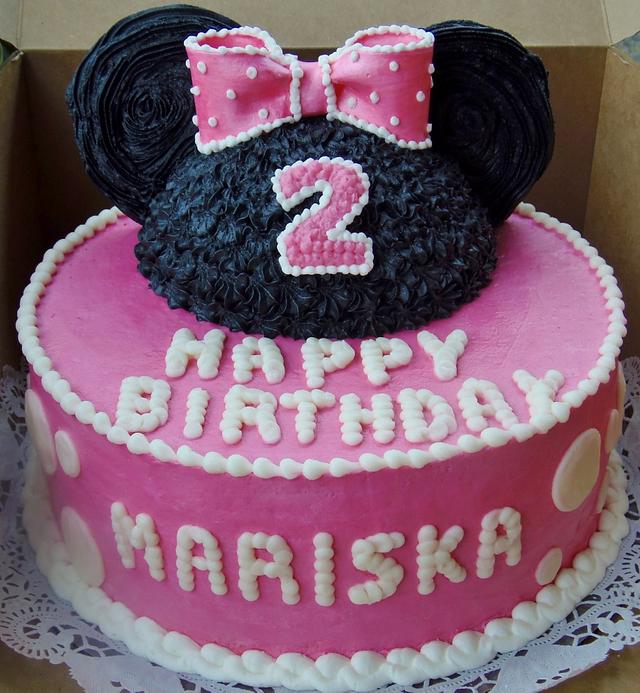 Minnie Mouse Cake Topper Bow and Ears for Birthday (New pink) :  Amazon.com.au: Pantry Food & Drinks