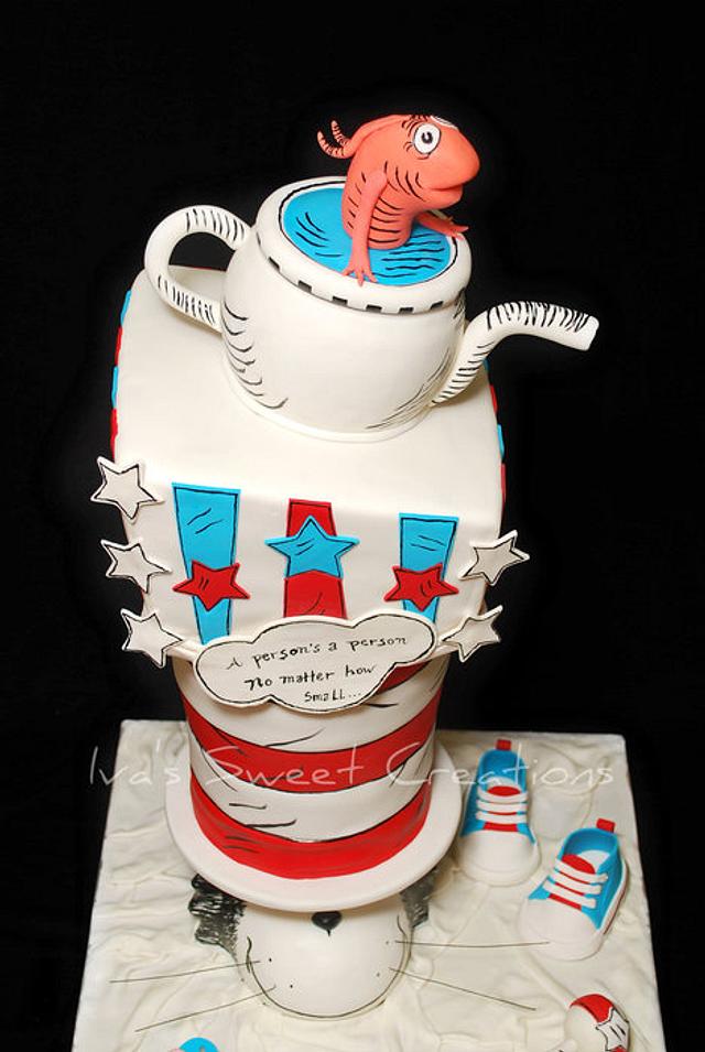 Cat in the Hat - Cake by Ivanova Pichardo - CakesDecor