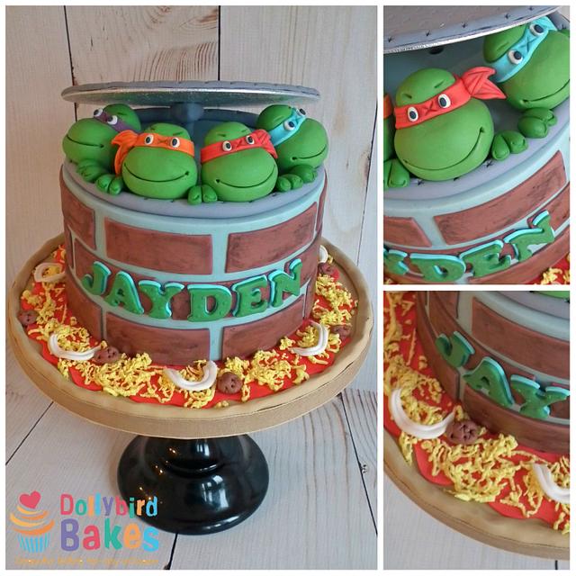 TMNT cake - Decorated Cake by Dollybird Bakes - CakesDecor