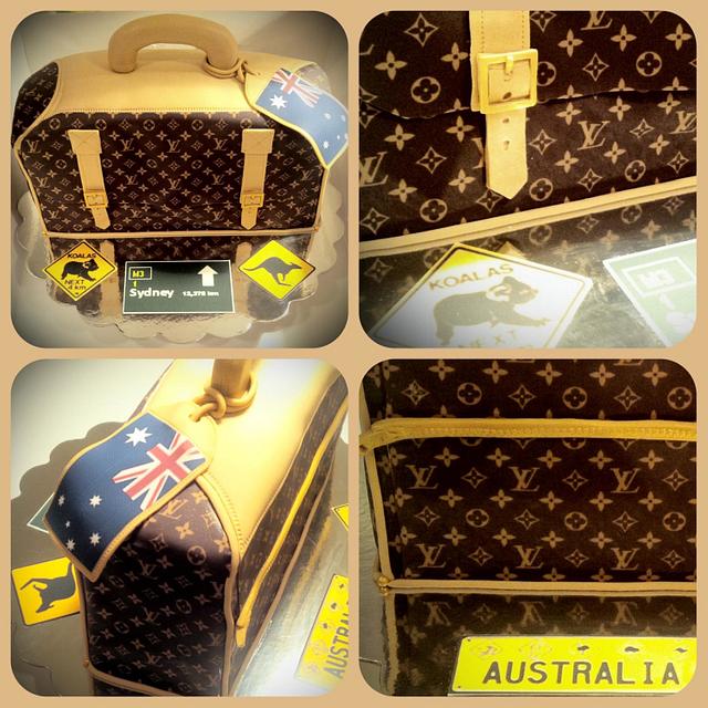 Briefcase Decorated Cake by Easy Party's CakesDecor