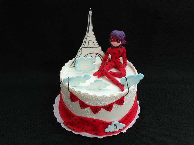 Miraculous : Ladybug - cake by Diana - CakesDecor