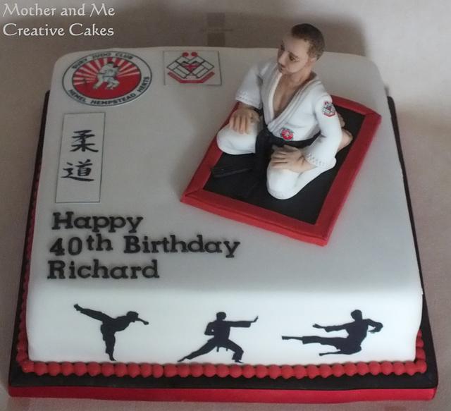 Judo Cake