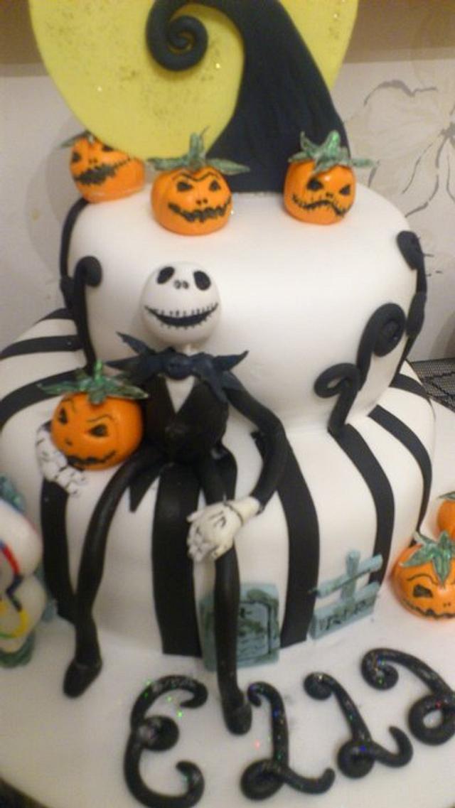 Jack Skellington Cake - Cake By Kazza - Cakesdecor