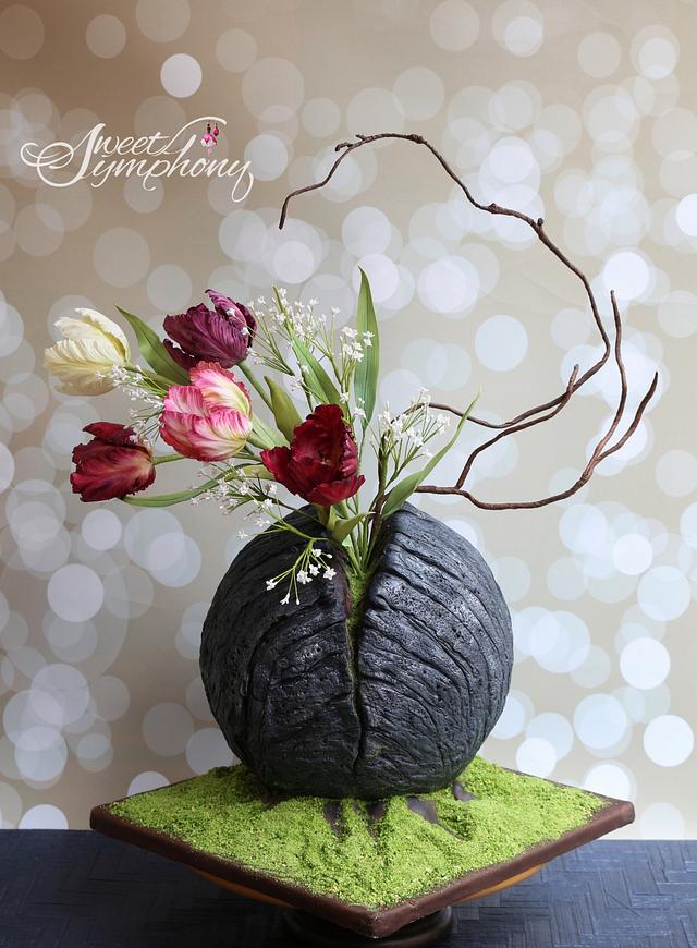 New Beginning Cake by Sweet Symphony CakesDecor New Beginning Cake by Sweet Symphony CakesDecor