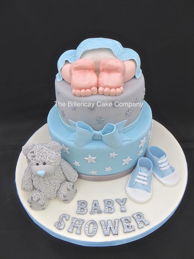 Baby Shower - Decorated Cake by The Billericay Cake - CakesDecor