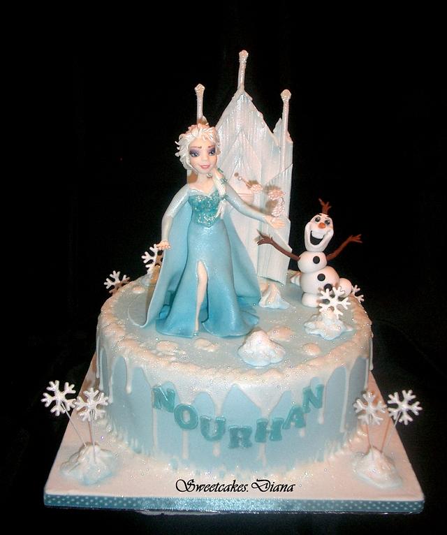 Frozen - Decorated Cake by Diana Aluaş - CakesDecor