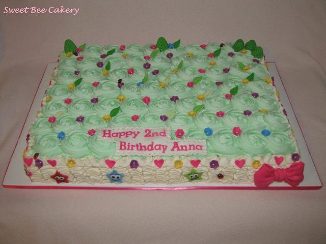 Sheet cake - Decorated Cake by Tiffany Palmer - CakesDecor