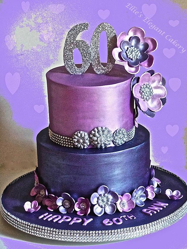 Shimmer and Sparkle - Cake by Ellie @ Ellie's Elegant - CakesDecor