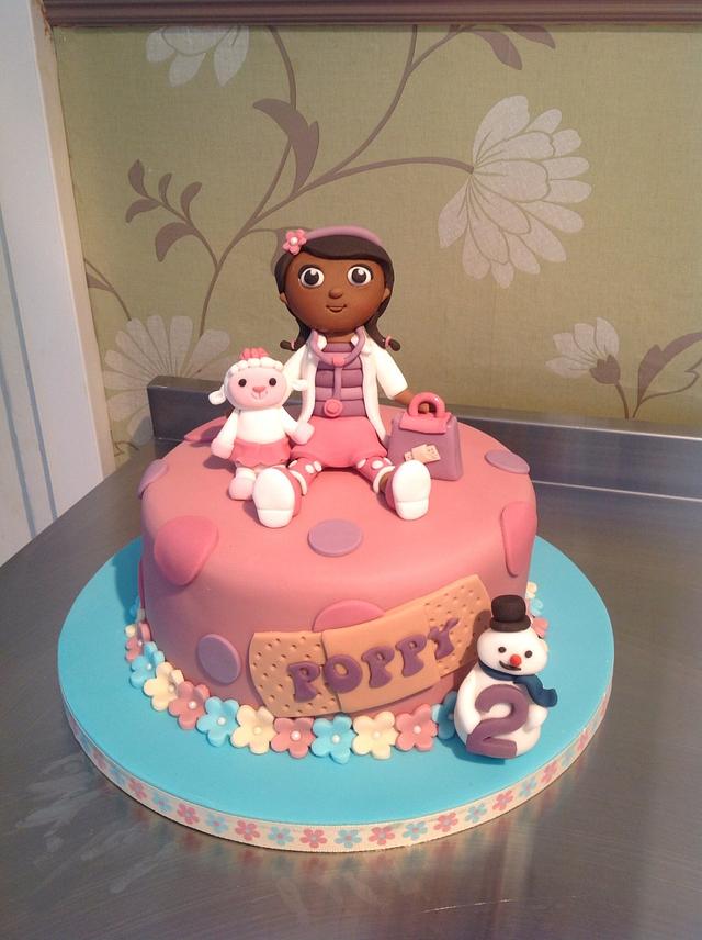 Doc McStuffins - Decorated Cake by Bezmerelda - CakesDecor