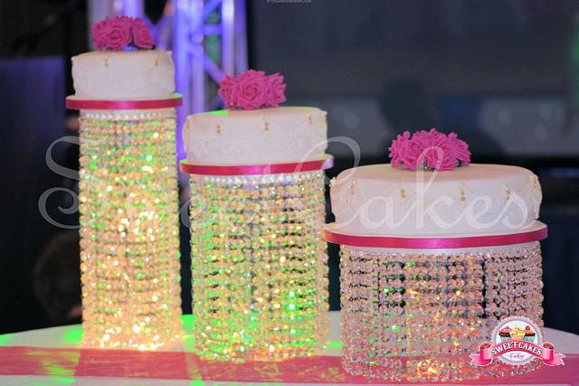 Crystal Wedding Cake - Decorated Cake by Farida Hagi - CakesDecor