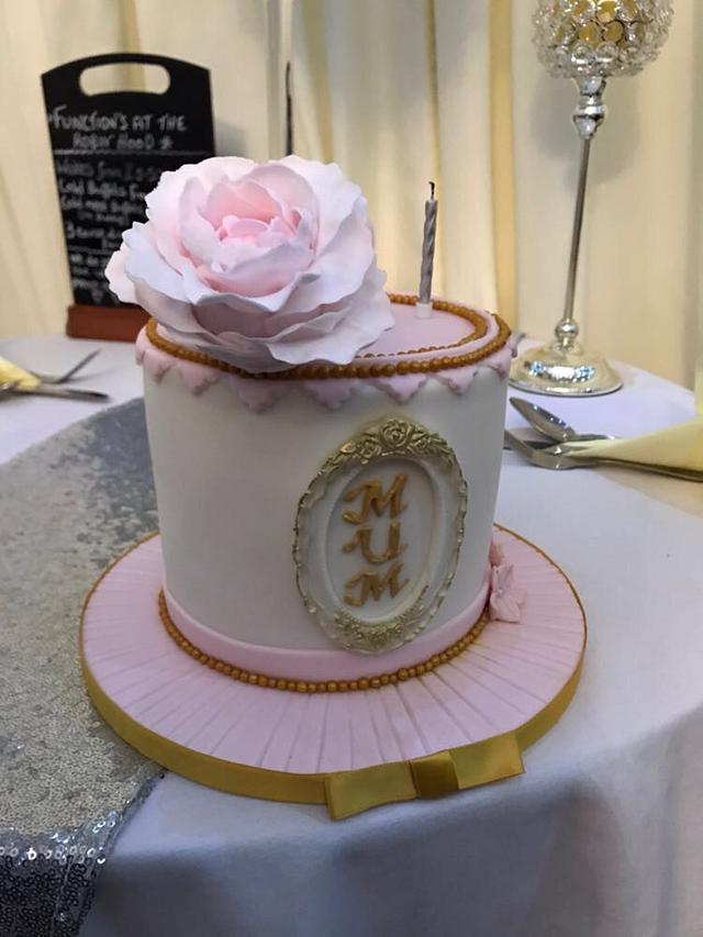 My Mothers 83rd Birthday cake Decorated Cake by Andrea CakesDecor