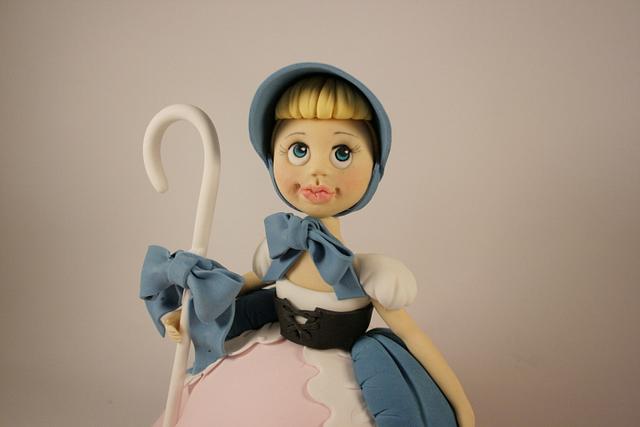 bo peep cake topper