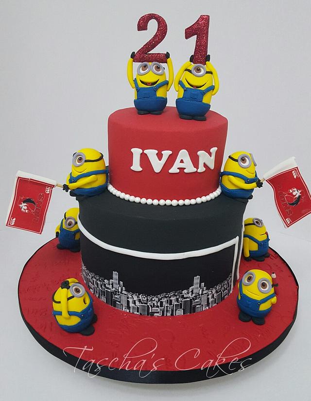 The Minion Cake Decorated Cake By Tascha S Cakes Cakesdecor The Minion Cake Decorated Cake By Tascha S Cakes Cakesdecor