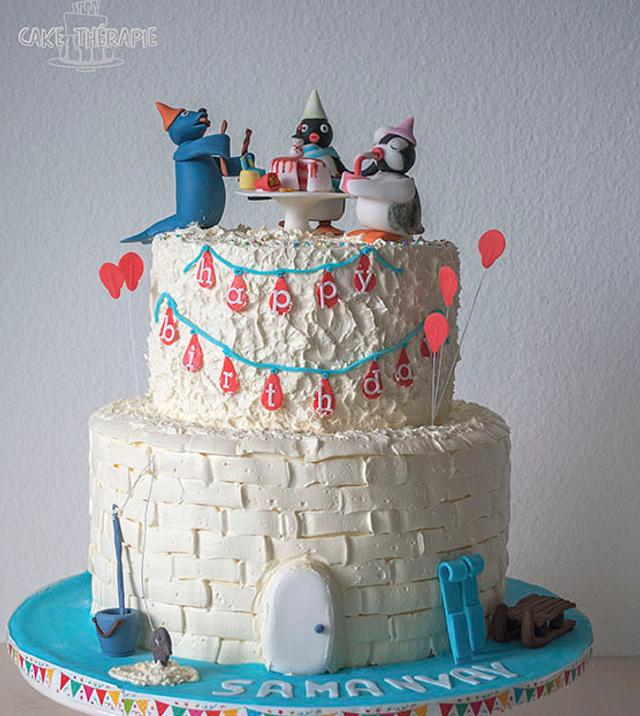 Kids birthday themed cake