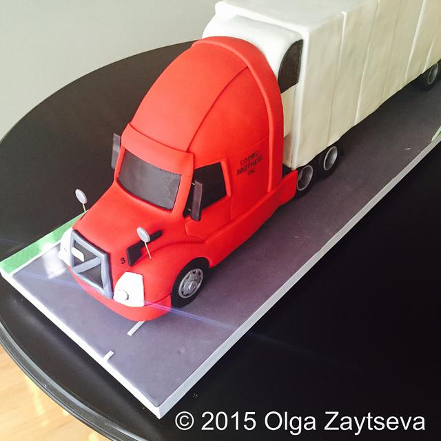 Truck Cake Decorated Cake By Olga Zaytseva Cakesdecor