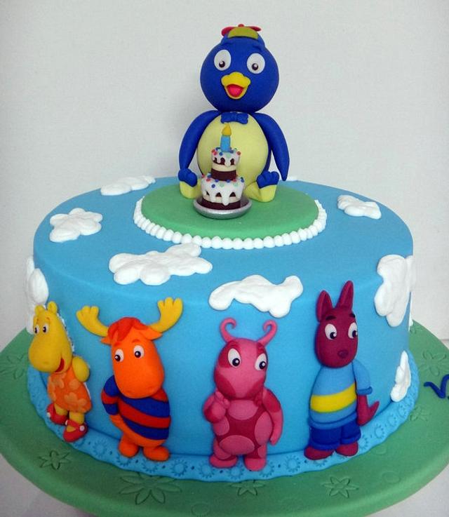 Backyardigan´s Cake - Decorated Cake by Verônica Ceretti - CakesDecor