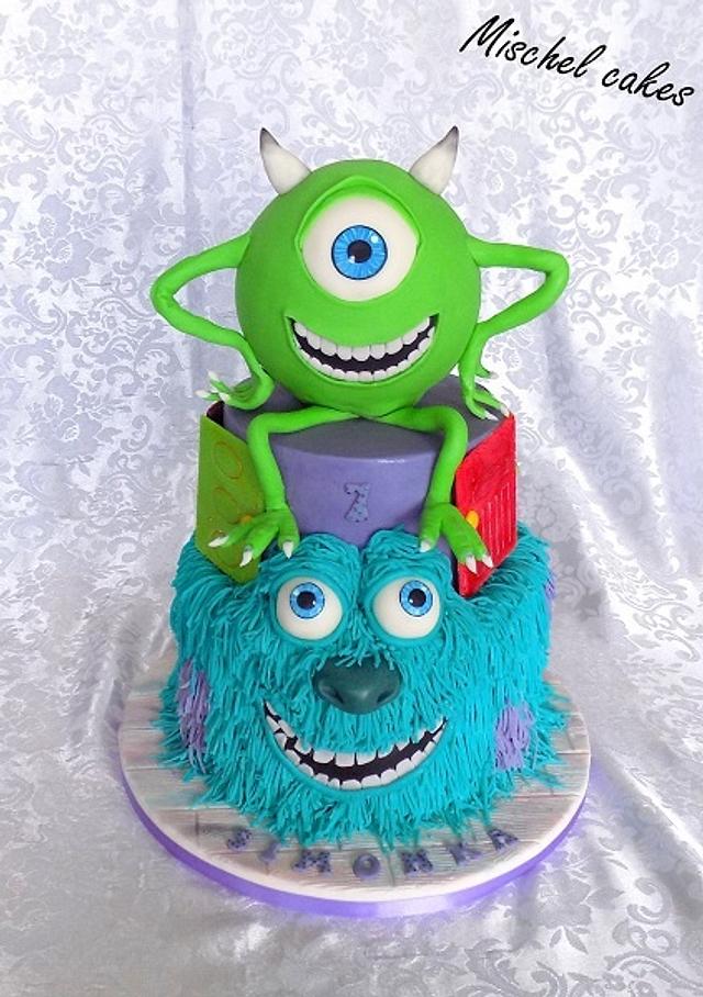 Monsters, Inc. Cake by Mischel cakes CakesDecor