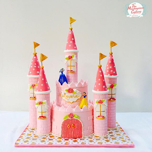 Princess Castle Cake - Decorated Cake by The Masterpiece - CakesDecor