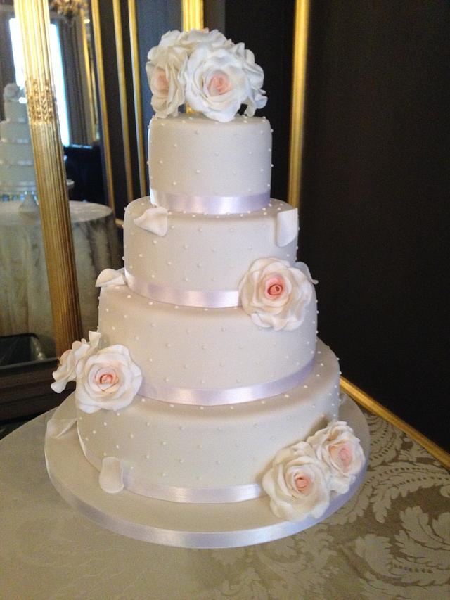 Wedding Cake - Decorated Cake By Sweet-bakes.co.uk - CakesDecor