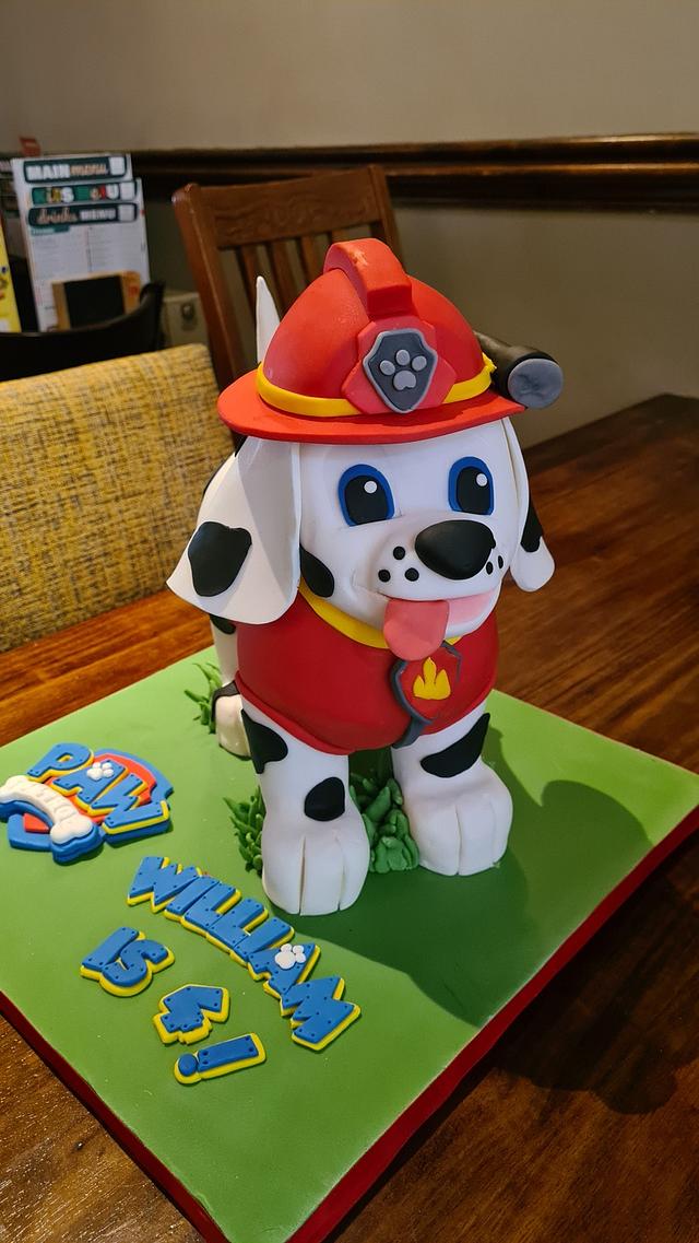 Marshall birthday cake - Decorated Cake by Steph Nimmo - CakesDecor