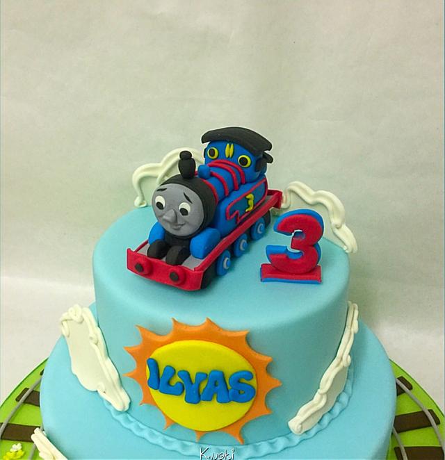 Trenino Thomas - Cake by Donatella Bussacchetti - CakesDecor