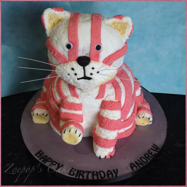 Coolest Bagpuss Birthday Cake | Cat cake, Birthday fun, Birthday cake
