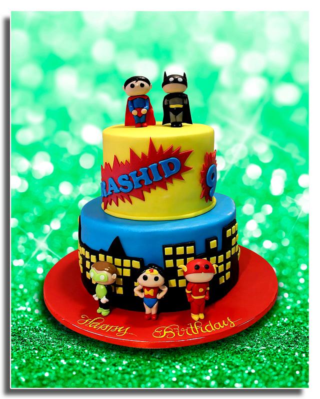 Baby Superheroes Cake Decorated Cake By House Of Cakes Cakesdecor