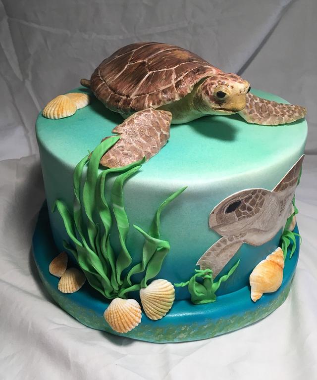 Turtle cake - Cake by dortikyodjanicky - CakesDecor