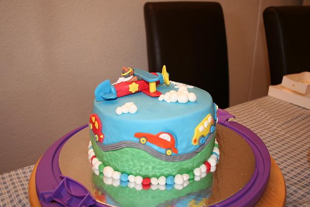 Cake for a little boy - Cake by Anca - CakesDecor