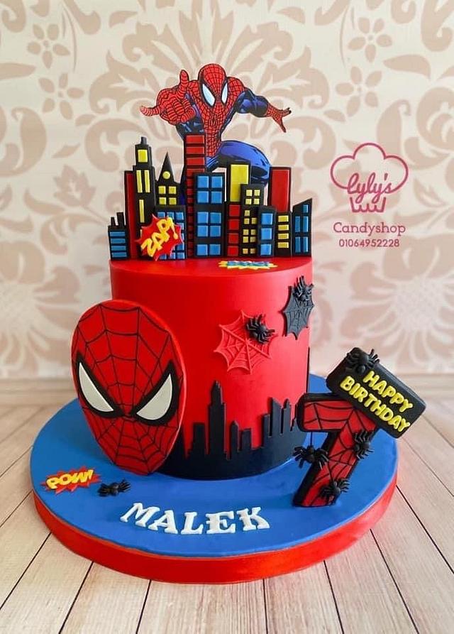 🕸🕷 S P I D E R M A N 🕷🕸 - Decorated Cake by Maaly - CakesDecor