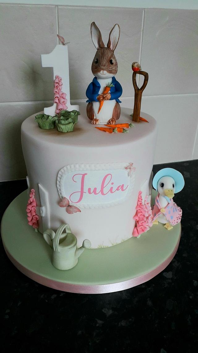 Peter Rabbit cake - Decorated Cake by Sue - CakesDecor