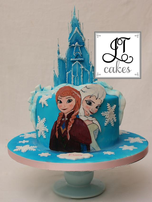 Frozen cake - Decorated Cake by JT Cakes - CakesDecor