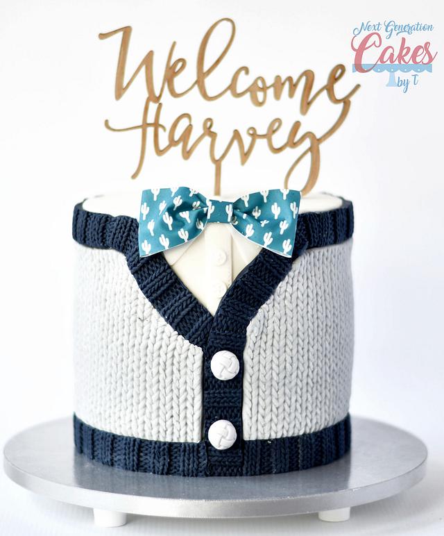 Sip and See Decorated Cake by Teresa Davidson CakesDecor