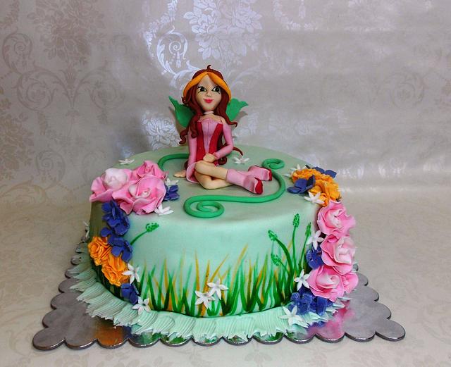 Winx Flora  Decorated Cake by SlatkaKuca  CakesDecor